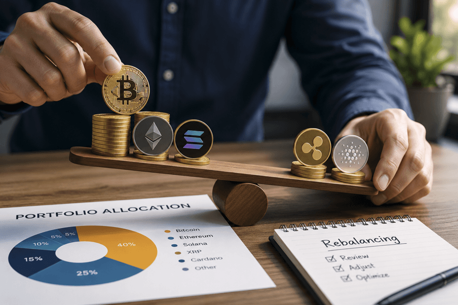 Crypto Portfolio Rebalancing Strategy: When and How to Rebalance for Optimal Performance