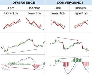 MACD indicator showing momentum shifts within a crypto trend